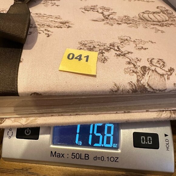 Pink Brown Toile Padded Fabric Photo Album Bow Holds 200 4x6 Photos Gift Baby - Picture 15 of 15